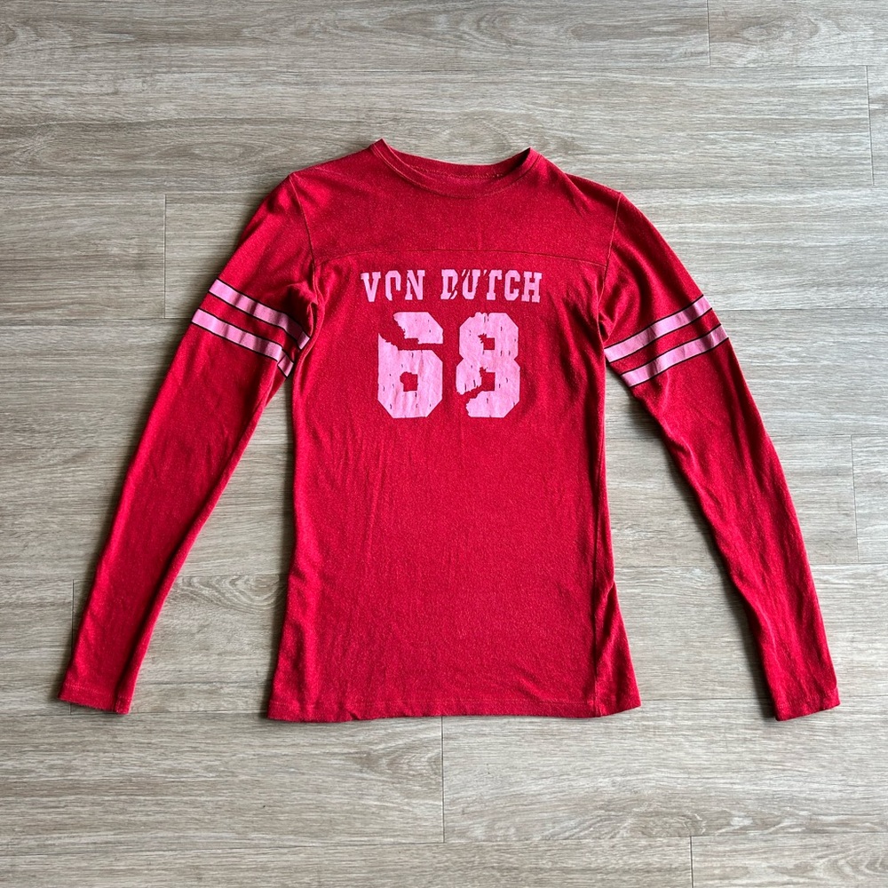 Y2k Von Dutch Longsleeve Top